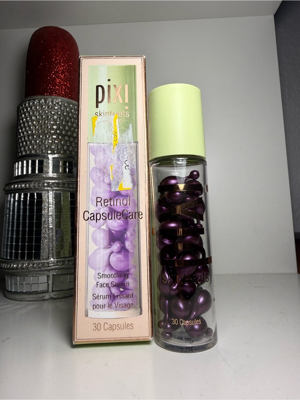 Pixi Retinol CapsuleCare Face Serum - Purple Capsules